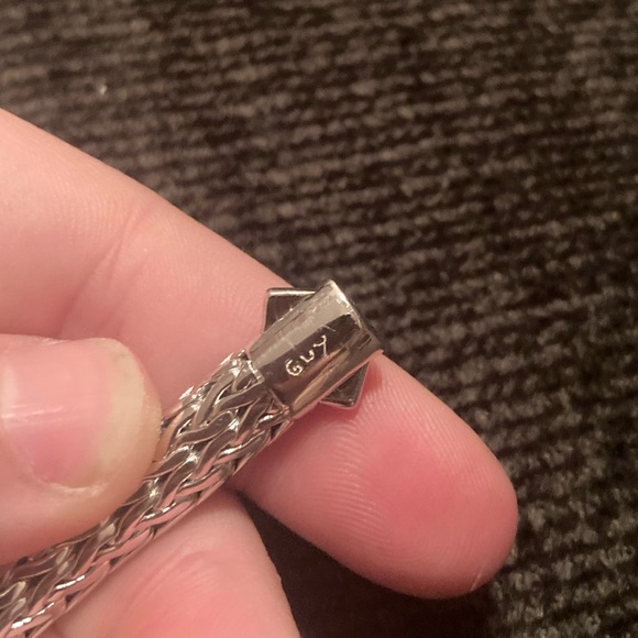 John Hardy Classic Chain Diamond Clasp 16 in. Necklace - Picture 5 of 11